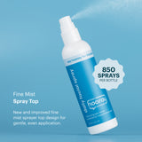 Fine mist spray top